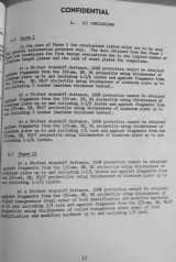 protection against HE fragments - 15