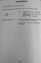 protection against HE fragments - 26